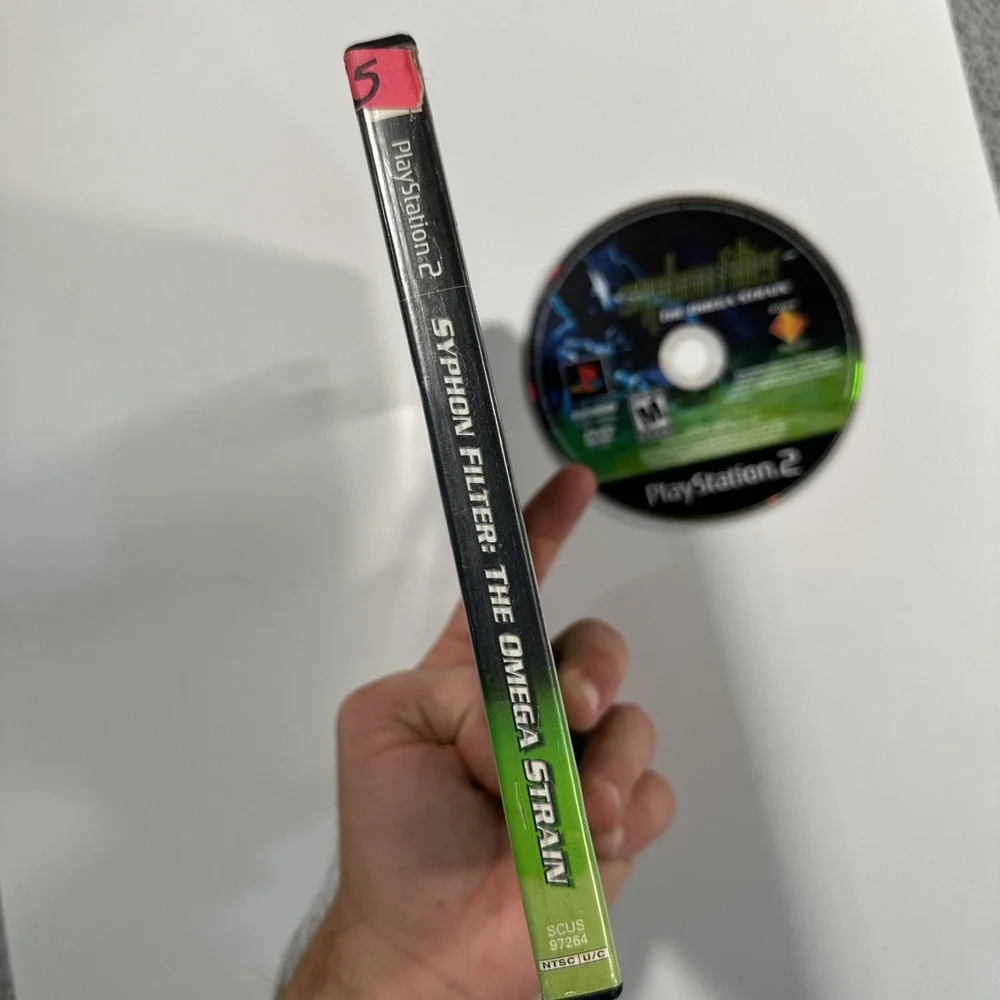 Syphon Filter: The Omega Strain Sony PlayStation 2 PS2 Game Tested Working